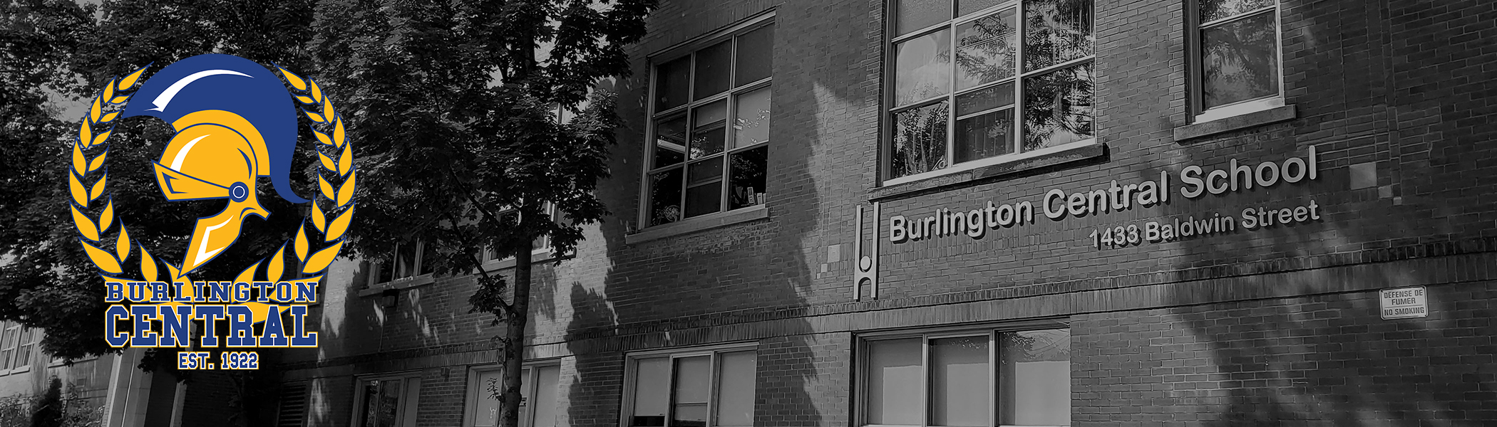 Front photo of Burlington Central High School